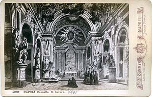 Cappella Sansevero - Napoli 1914 - Giorgio Sommer