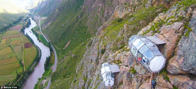 Hotel Particolari - Skylodge - Vista Capsule